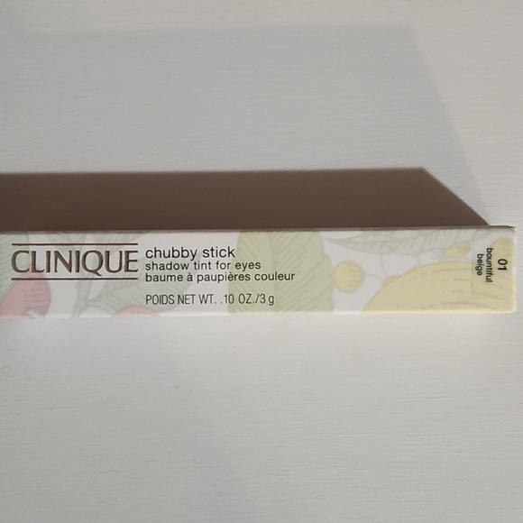 CLINIQUE Bountiful Beige Chubby Stick Shadow Tint For Eyes NIB - Picture 3 of 6